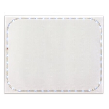 United Visual Products Corkboard, Fabrc, Gold/Aprct, 3 Door, 96x36" UV3065-GOLD-APRICOT